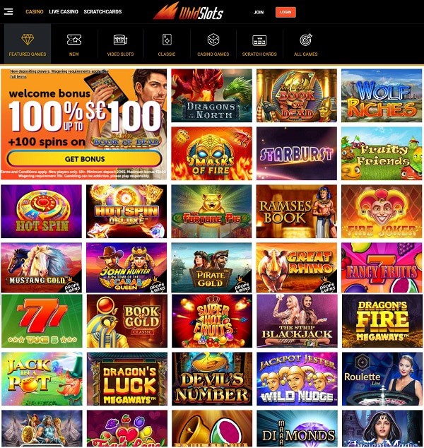 Wildslots Casino Review and Bonus 