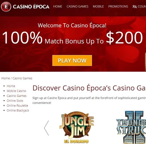 Casino Época Review