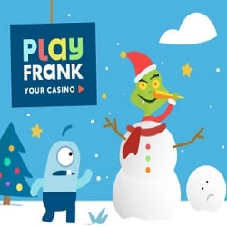 PlayFrank Christmas Bonuses: Pull a Cracker, NetEnt Raffle, Free Spins