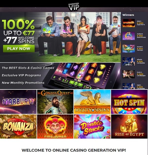 GenerationVIP Casino Review