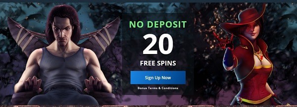 20 no deposit spins