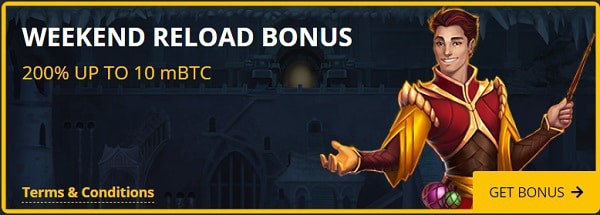 200% bonus - reload promotion