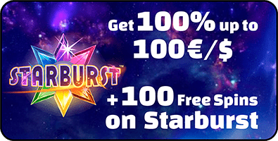 100% bonus + 100 free spins 