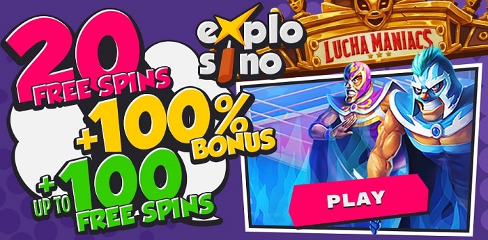 100 free spins welcome bonus 