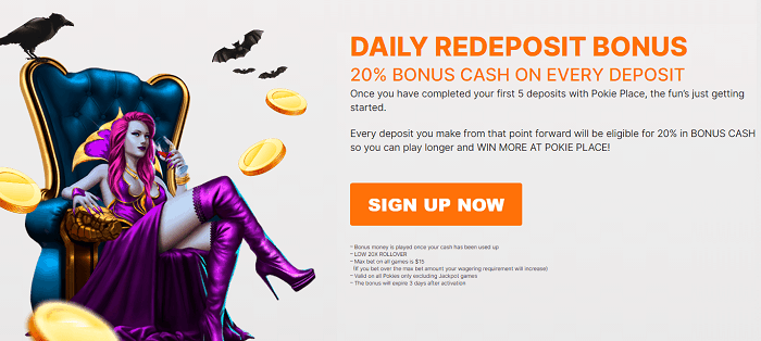 Daily Deposit Bonuses and Promotions 