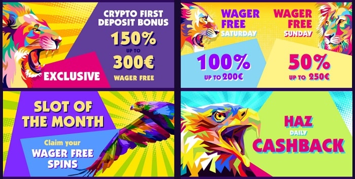 Haz Casino Promotions and Bonus Codes 