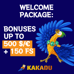 Kakadu Casino welcome bonus image