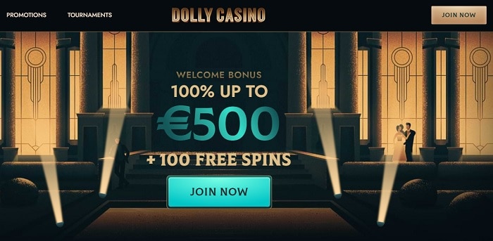 500 EUR Welcome Offer and 100 Free Spins 