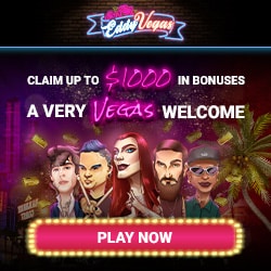 EddyVegas Casino bonus banner