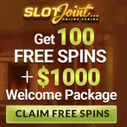 SlotJoint Casino 100 FS banner