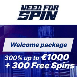 Need For Spin Bonus Banner