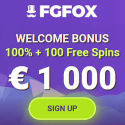 FGFOX Casino bonus banner
