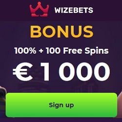 Wizebets Casino banner