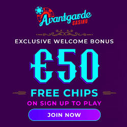 Avantgarde Casino bonus banner 250 x 250